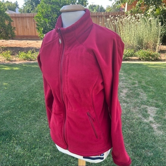 Outdoor Research Red Fleece Full Zippered Jacket Size Large - Picture 3 of 10